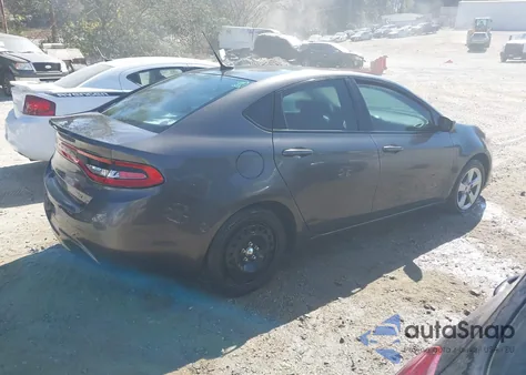 2015 Dodge Dart Sxt из США, поврежденный, VIN 1C3CDFBB8FD199789